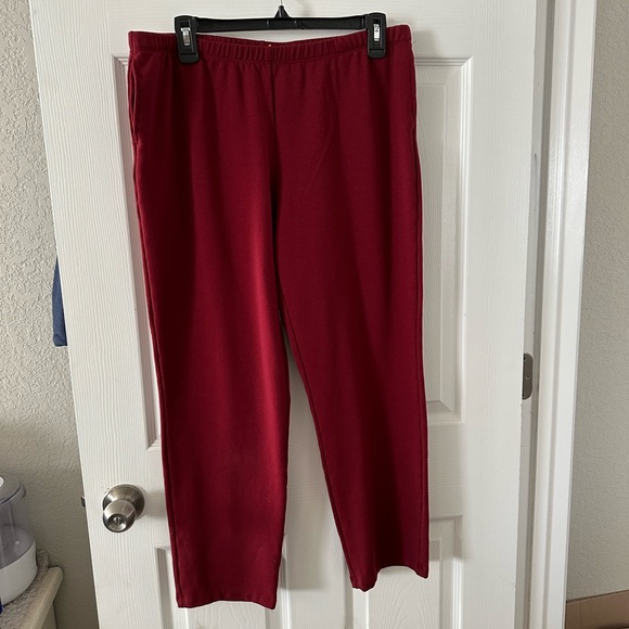 Ruby Rd. Knit pants.  Large Petite - Picture 1 of 3